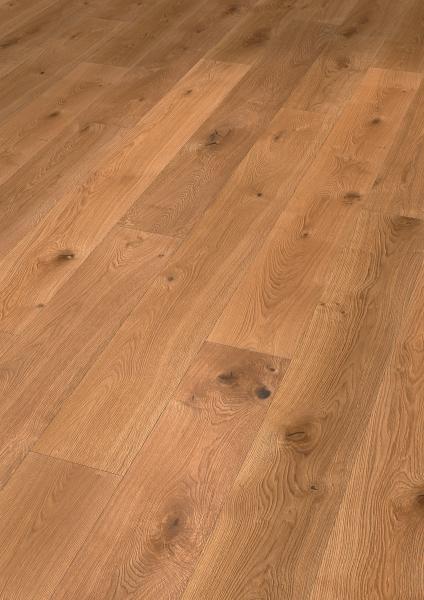 Landhausdiele Eiche XL Schlossdiele astig, tief gebürstet, natur geölt 3,43m²/Paket